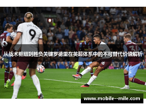 从战术枢纽到胜负关键罗德里在英超体系中的不可替代价值解析 从战术枢纽到胜负关键罗德里在英超体系中的不可替代价值解析
